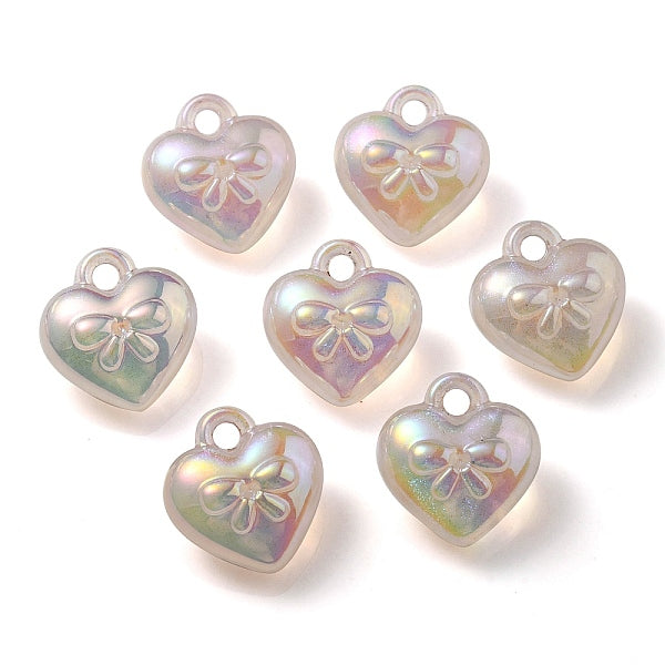 Pendentifs acryliques transparents placage uv lumineux