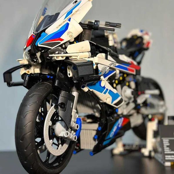 Blocks 1920PCS Technology M1000RR Motorcycle Model Building Blocks Toy Speed Motorcycle Bricks Birthday Gift for BoyfriendY2411094QAJ