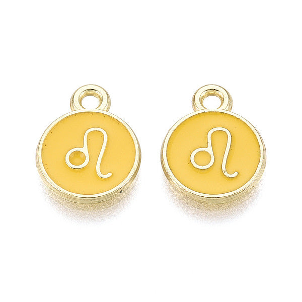 Charms aus Legierung und Emaille