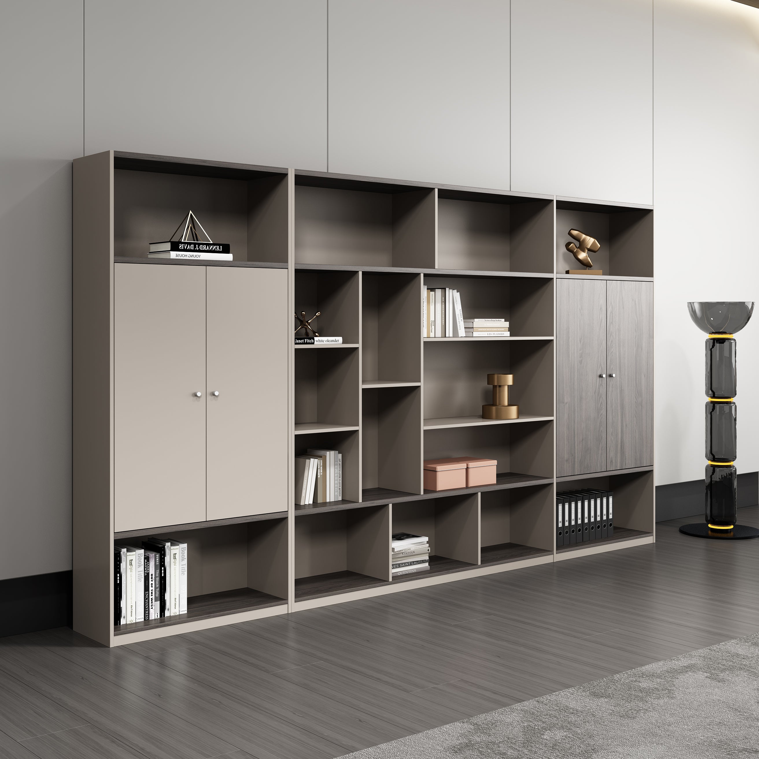 Luxury Wooden CEO&#039;s Desks Made from Environmentally Friendly Panels - Durable Protective Features