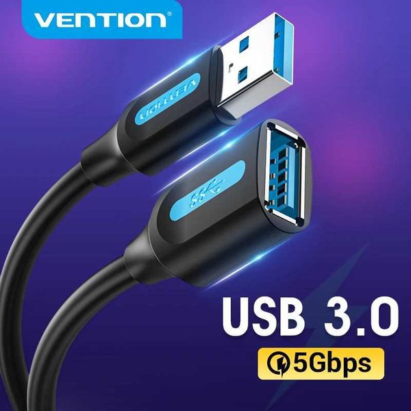 Vention USB 3.0 Extension Cable USB 2.0 Cable USB Male to Female Data Cord for Smart TV PS4 Xbox One PC USB 3.0 Extension CableLX241113
