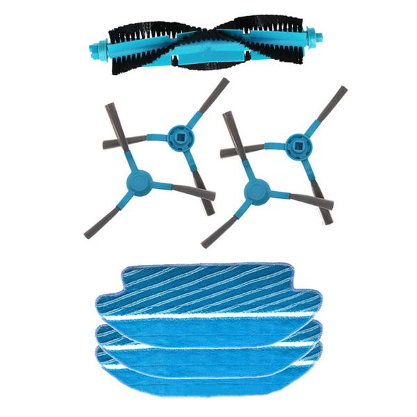 Side Brushes Main Brush Mop Cloth for Conga 3490 Elite Conga 3290 Robot Vacuum Cleaner Spare Parts Accessories