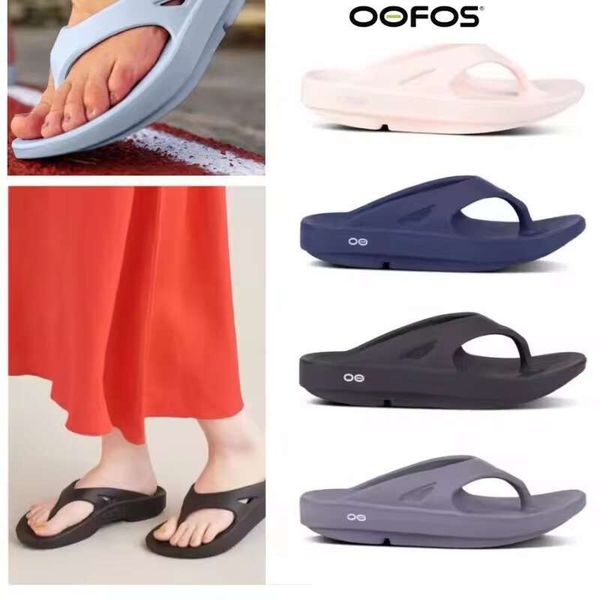 OOFOS - Lightweight Recovery Shoes Slippers Men Women Soft Bottom Indoor Home Slides Sandals Light Beach Shoe