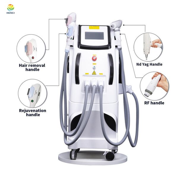 4 in 1 Fast Hair Removal Machine Laser Tattoo Removal 360 Magneto hair remover machine OPT lasers IPL Beauty Salon Epilator