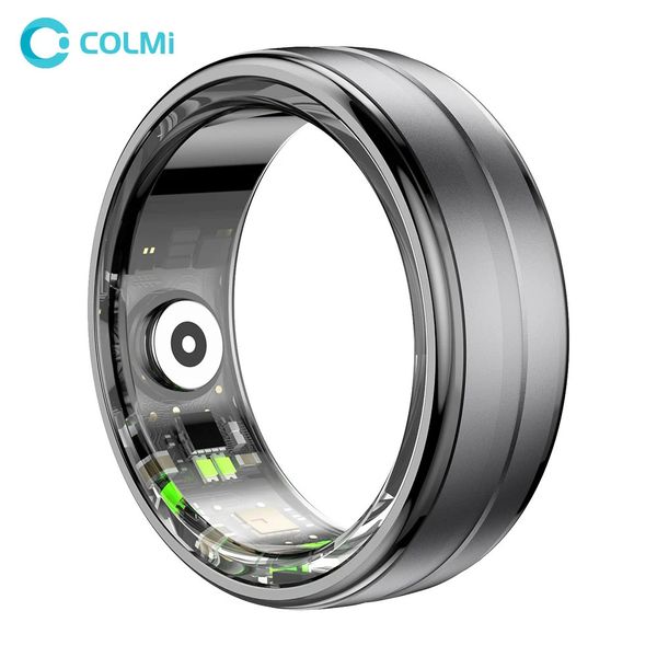 COLMI R06 mens smart ring heart rate and blood oxygen monitor IP68 and 5ATM waterproof multi sport mode 240924