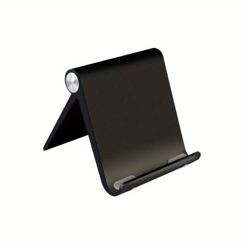 TEMU Adjustable Portable Tablet & Phone Stand - Foldable Desktop Holder With Sturdy Clip, Durable Pp Material, Compatible With Ipad Pro