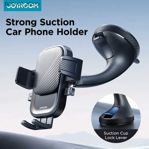 Phone Holders Joyroom car phone with powerful suction handheld cellular used for 360 rotation of dashboard-windshield L240910