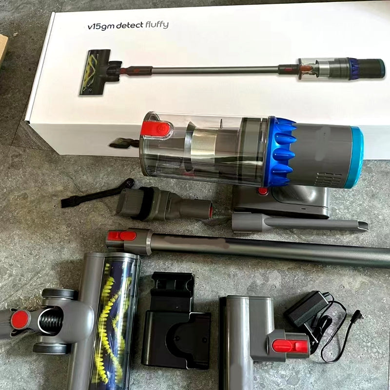 sell hot 2025 Newest Brushless Vacuum cleaner handheld household brushless motor large force suction drag integrated foldable vacuum cleaner dual pu