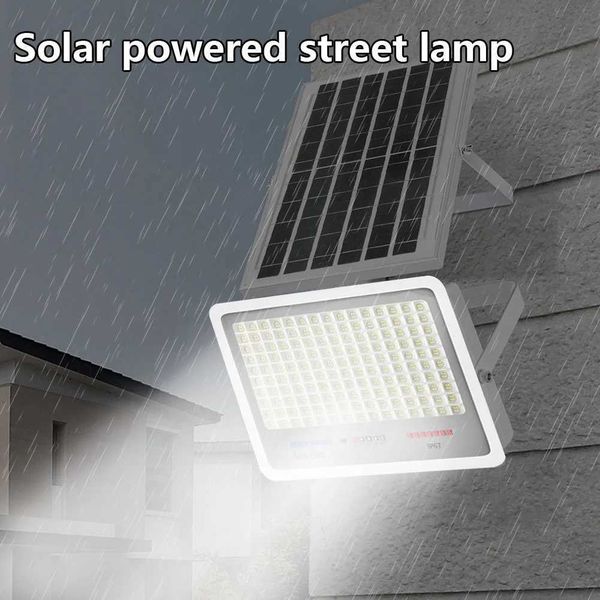 Household High-power Lighting Solar street lamp Auto-On Outside Spotlights Remote Control Garden yard street household lampT250122