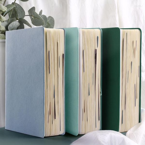 wholesale Silent Moment Big Size Faux Leather Business Journal Planner Diary Students Notebook Notepad