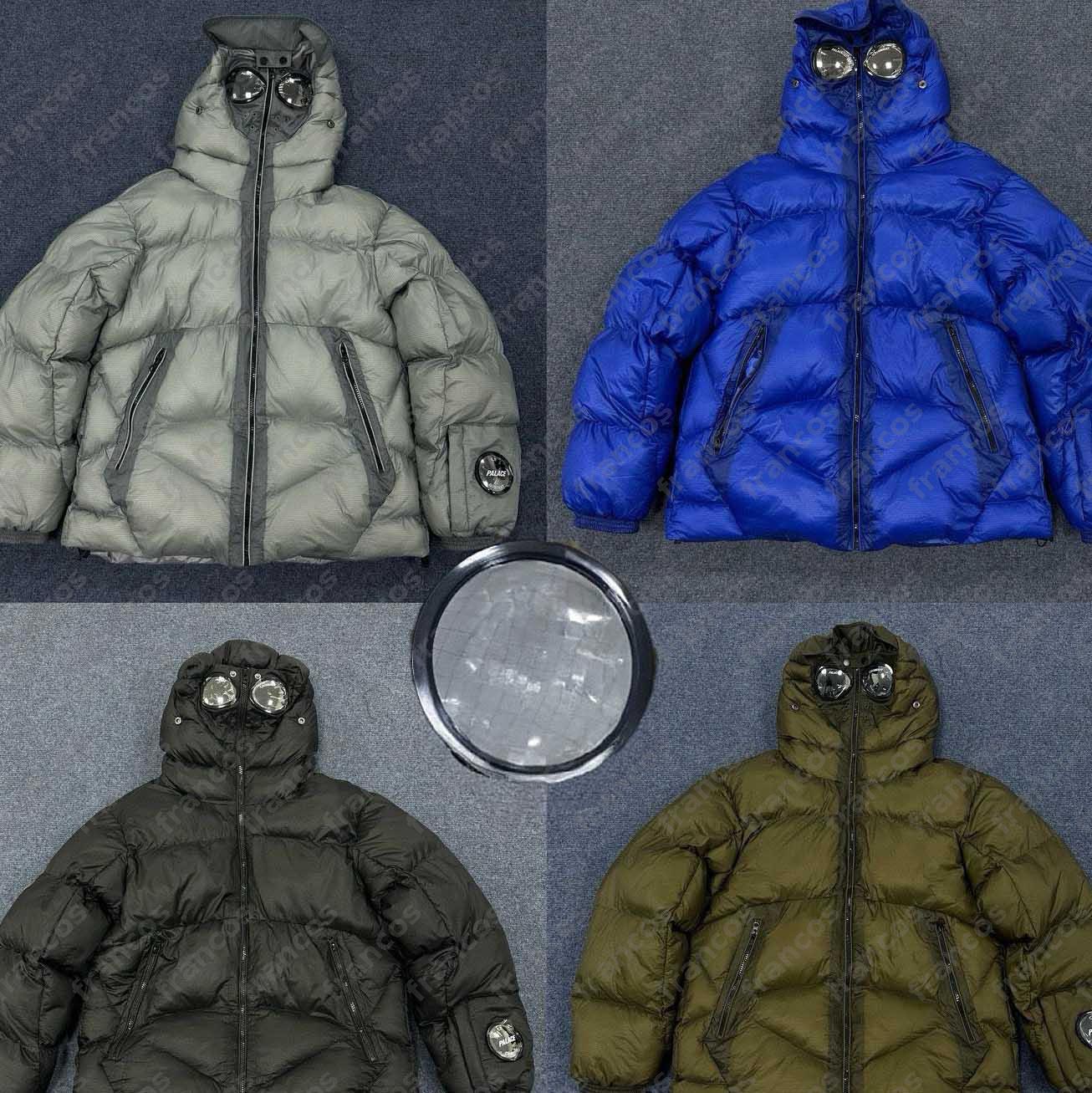 Fashion Luxury Down Coat Men Designer Hooded Puffer Jacket For Man Lens Down Windbreaker Bodywarmer -12 Parkas Jackets Coat Tops Outerwear Clothes D