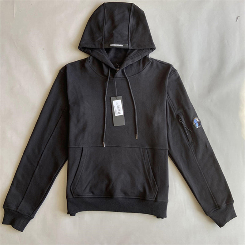 Mens Hoodie Coat With Lens Button Hooded Sweatshirt Cotton Jogging Autumn Winter Men Hoodies Fashion Casual Clothing Top Pullover M-XXL