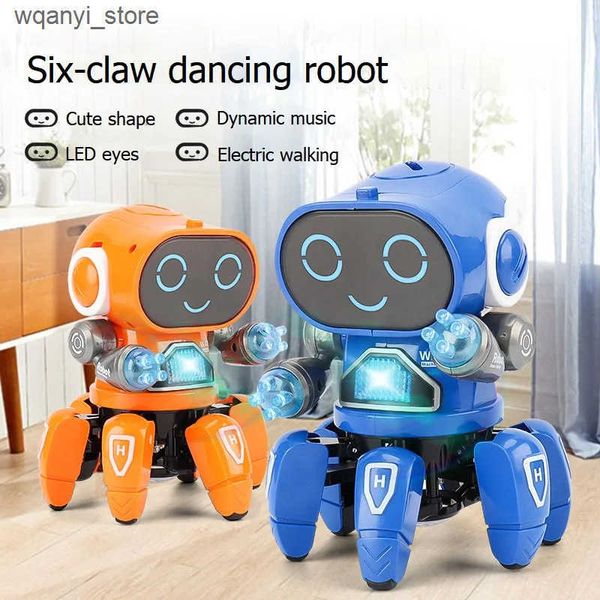 Electronics Emo Robot Intelligent Robot Voice Command Sensor Singing Dancing Repeating Robot Toy Speaking Robot for Children Boys and Girls