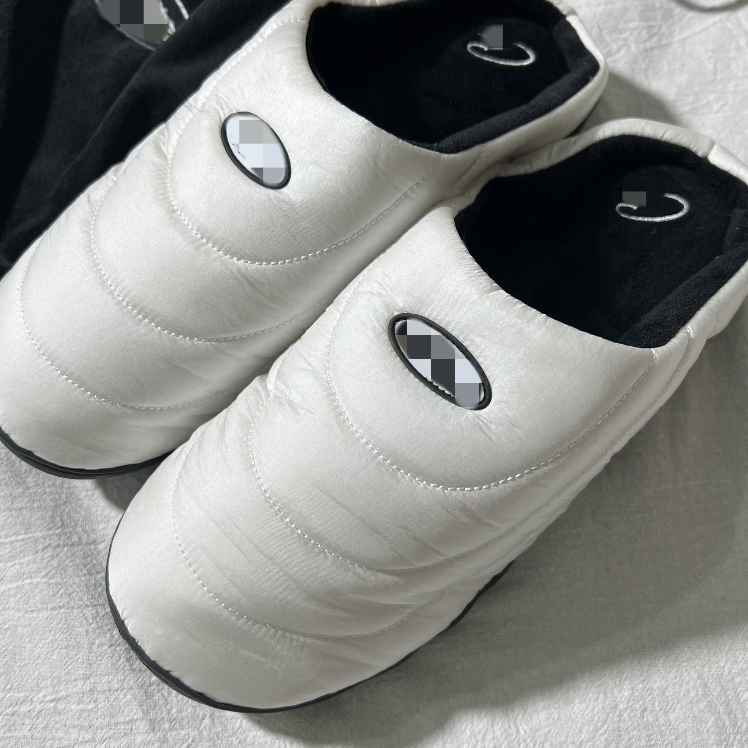 2025 Free Shipping Flat Sandal New Winter Slipper Rubber Slides For Womens Warm Basic Plain Slippers Slip On Sandals