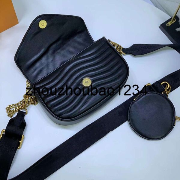 channelhandbag chanal and Spring 5a Top Designer Luxury Bag Ladies Full Leather Two-piece One Messenger Underarm Brand Small Chain M56461 Cr