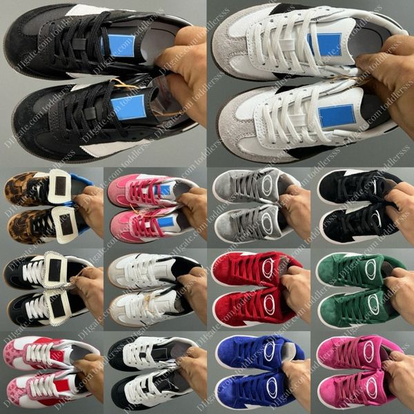 Kids Sneakers Designer Boys Girls Shoes Running Children Toddler Sporty Trainers Classic Youth Baby Casual Shoe White Black Core Pink Silver