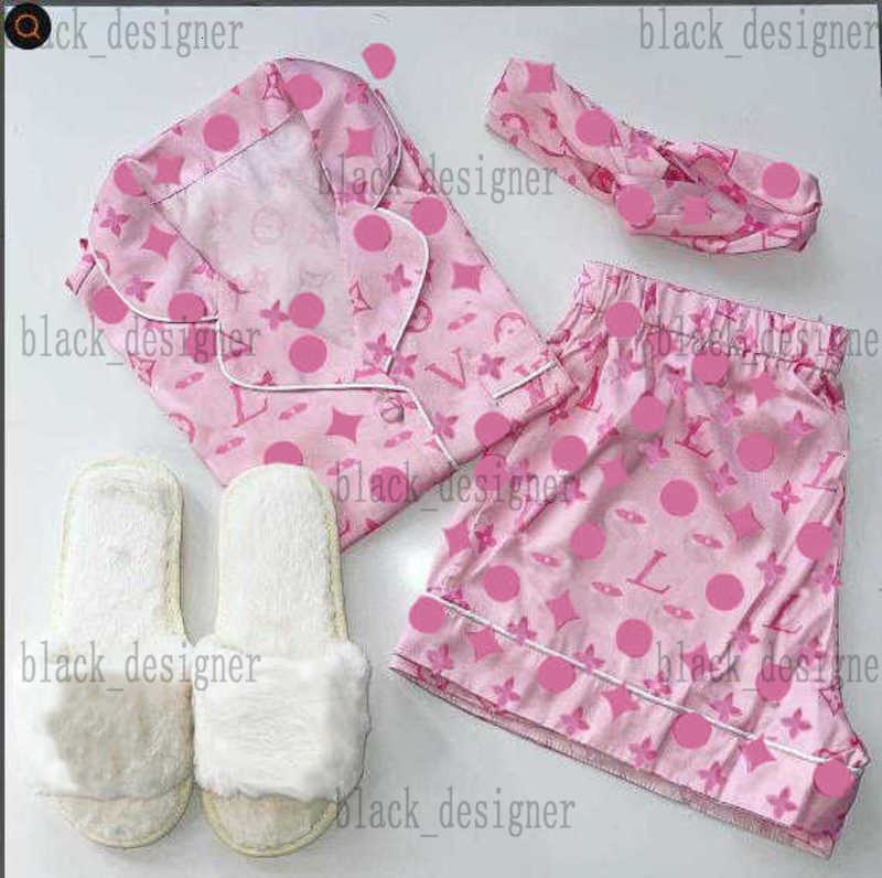 Women&#039;s Sleepwear Designer Short Pama Sets Home Suit Vintage full print pamas Tees Shorts Set Pamas New printed N9RF