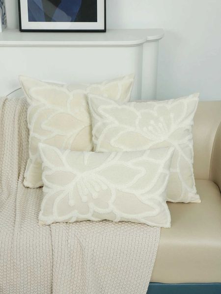 1pc Soft Decor Plush Cozy Cushion Cover Home Decor Throw Cover Living Room Bedroom Sofa GifeC250212