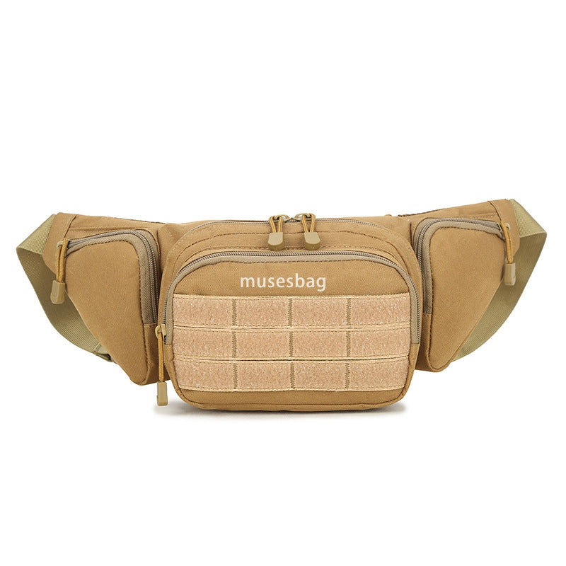Tactical camouflage functional waist pack men&#039;s and women&#039;s satchel outdoor travel chest bag crossbody bag manufacturers spot