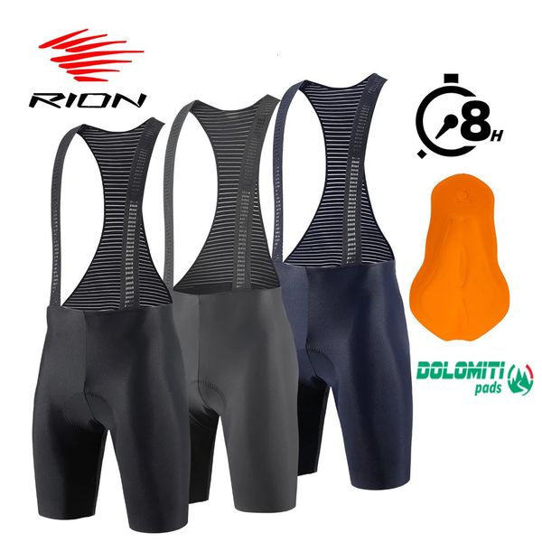 Rion masculino Bibs Bibs Mountain Bike MTB Roupas Downhill Bicycle Tights Round Motocross Dolomiti 8H Outdoors Pro 250107