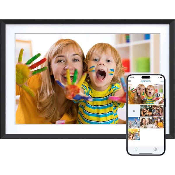 Dragon 10.1&#039;&#039; WIFI Picture - 1280*800 HD IPS Touch Screen Digital Photo Frame Display, Auto-Rotate, Share Photos-Videos Instantly