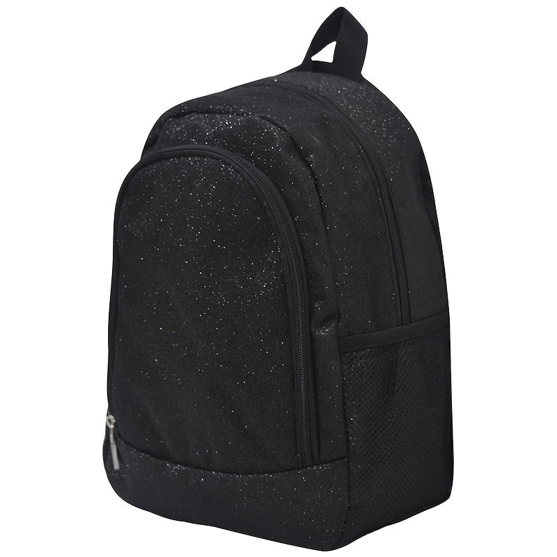 TEMU New Glitter Shoulder Bag Large Capacity Student Book Storage Bag Outdoor Backpack Fashion Hiking Pack Notebook Bag Lahala Team Dance Bag
