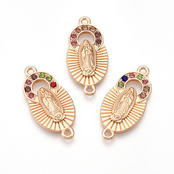 Legierungs-Strass-Verbindungsstückcharme