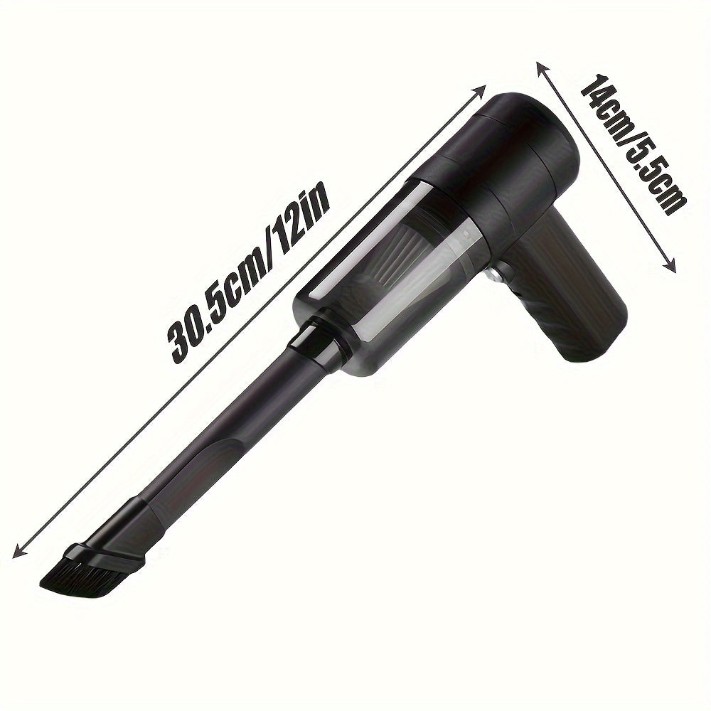 TEMU 4000pa Twin Turbine Motor Wireless Handheld Vacuum Cleaner, Ultra-powerful Cordless Cleaning Device -cordless, Portable, Lightweight,