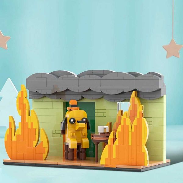 MOC Este é o Fine Building Blocks Ideas DOG DIY Modelo Kids Aniversário Toys de Brinquedos de Tijolos Adultos Design Popular PopularC250121