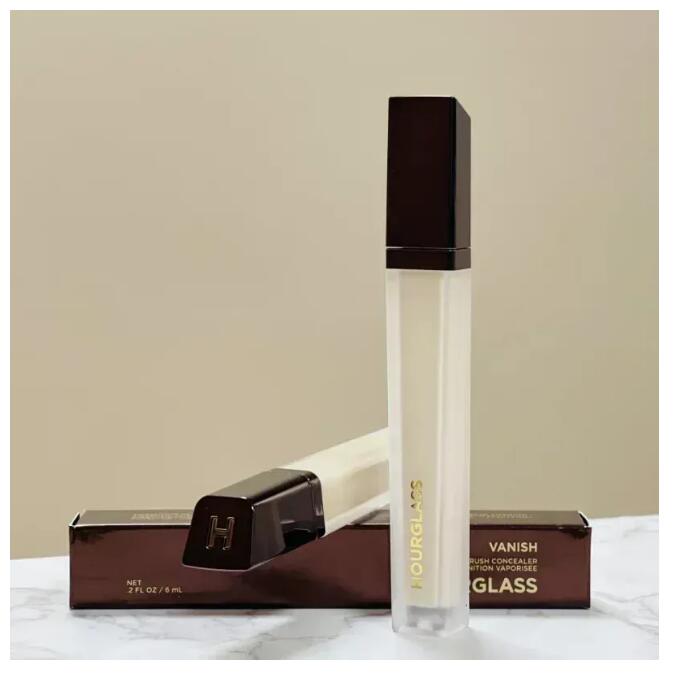 Hourglass concealer 8 Colors Face Contour Concealers Cream Cotton Foundation 6ml Moisturizer Brighten Natural Nutritious Whitening Facial Makeup new