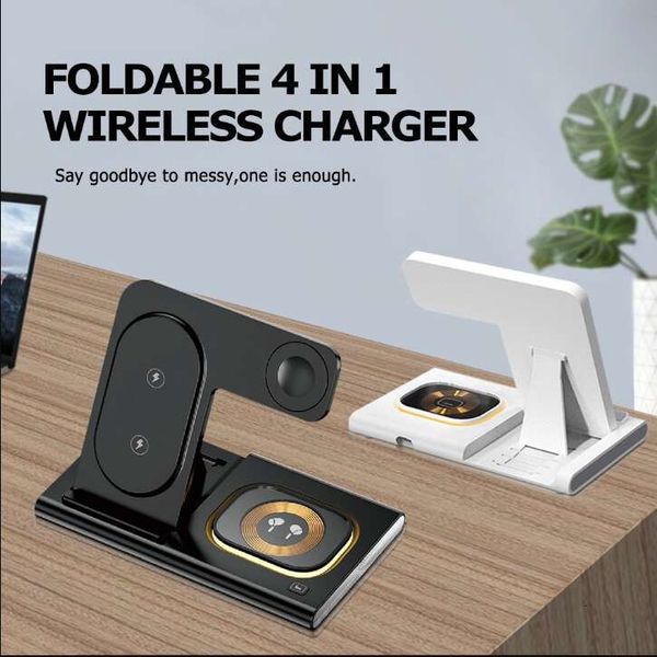30W in 1 Wireless Charger Stand Pad for iPhone 15 14 13 12 11 XS Apple Watch Por iWatch 8 7 6 Fast Charging Dock Station