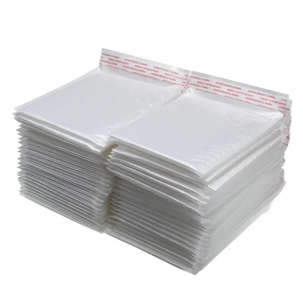 wholesale Self Seal Padded Bubble Mailers White Foam Envelopes Pack of 25 ZZ