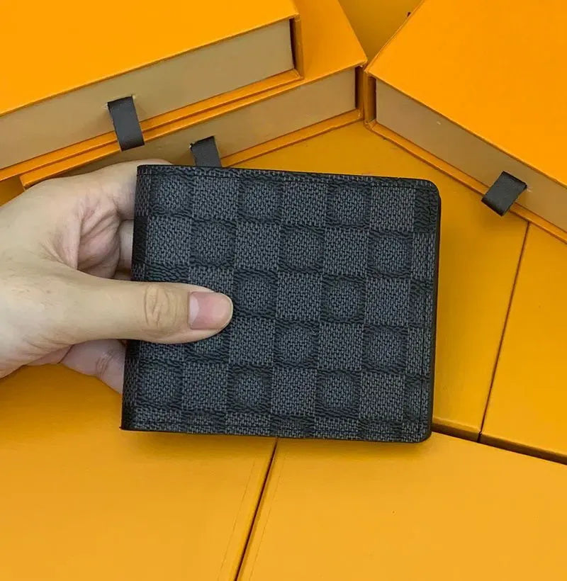 Top Luxury Genuine Leather Wallets Fashion Designer Wallets Retro Handbag For Men Classic Card Holders Coin Purse Famous Clutch Wallet With Box