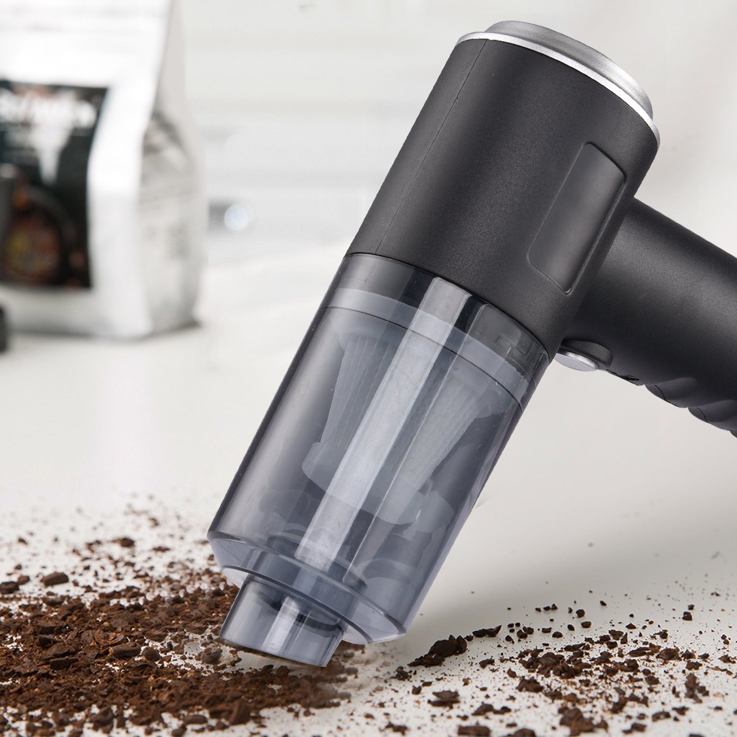 Three-in-One Portable Vehicle Vacuum Cleaner - Convenient Hand Held for Efficient Interior Maintenance