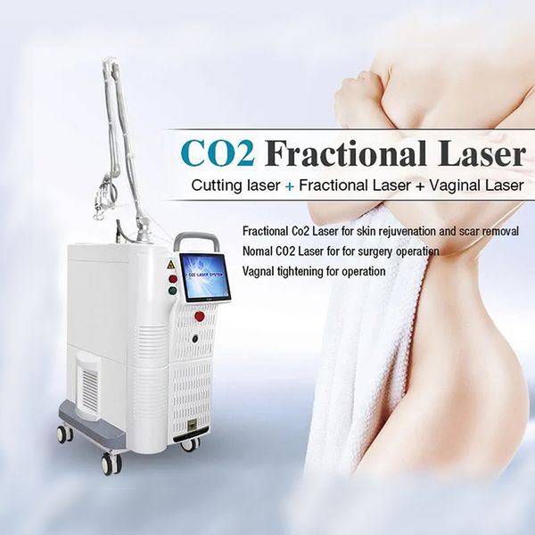 Professional Fractional CO2 Laser Machine Vaginal Tightening Scar Removal Stetch Mark Remover Wrinkle Treatment Repair scars Equipment
