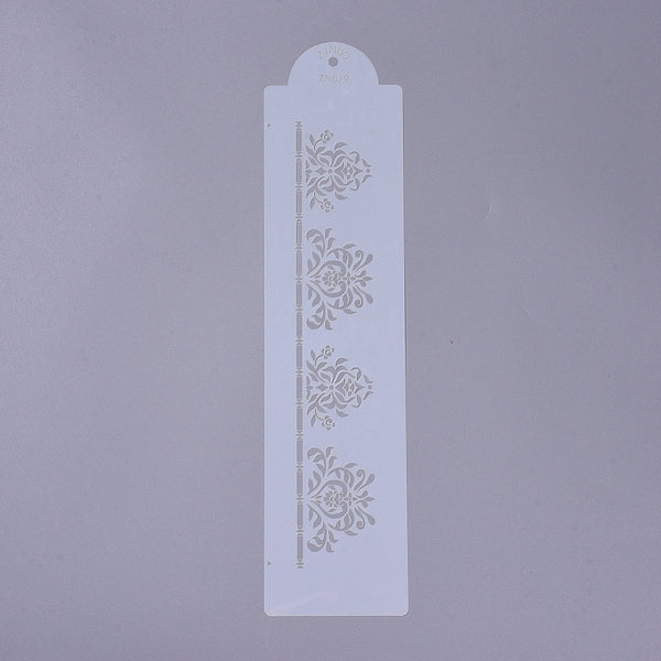 Moldes de pastel de aerosol de plantillas de plástico de grado alimenticio ecológico