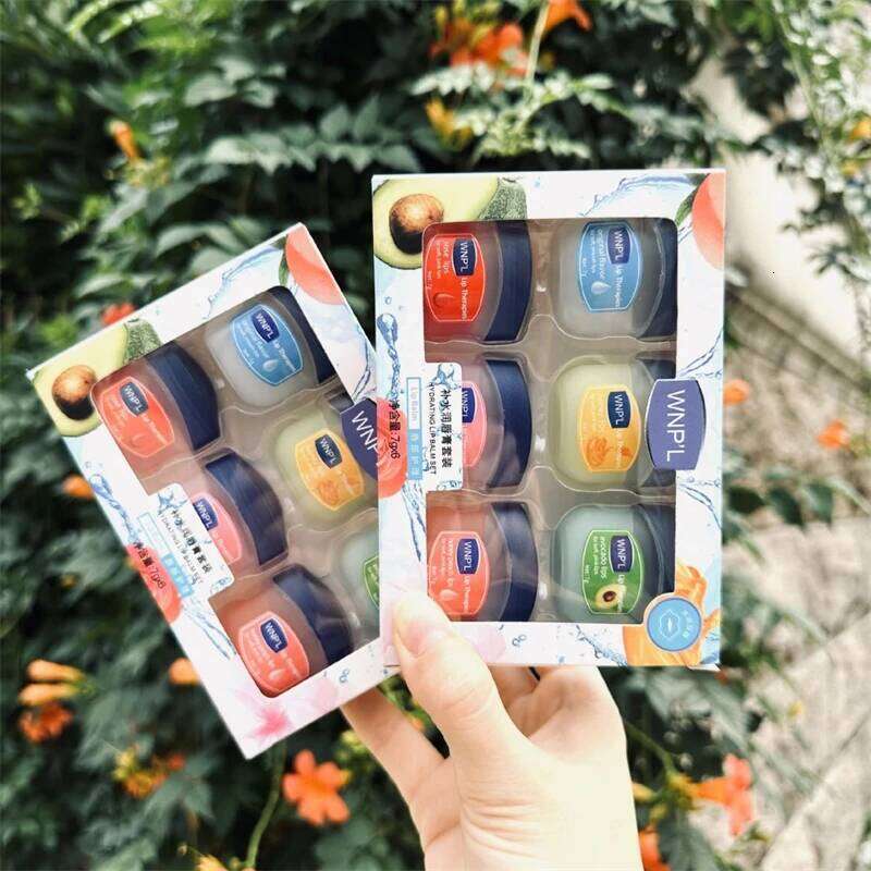 free shipping 6PCS Lip Balm Healing Moisturizing All-natural Lip Mask For Dry Lips Lip Moisturizing Power Lip Care Nourishing Repair