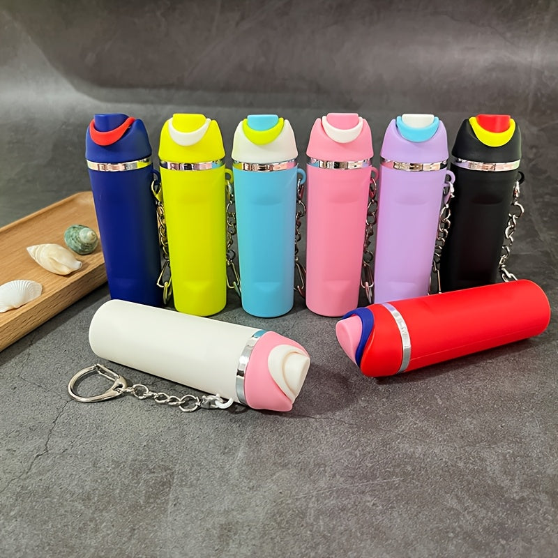 TEMU 8pcs Mini Keychain, Can Hold Small Accessories, Lipstick, Etc., A Perfect Gift For People, Parents, Wives, , Suitable For Travel, Parties,