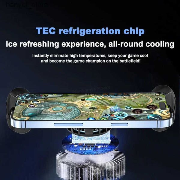 Game Controllers Joysticks JK01S Semiconductor Phone Radiator Gamepad 2 IN 1 Cooler Handle For Telescopic L240910
