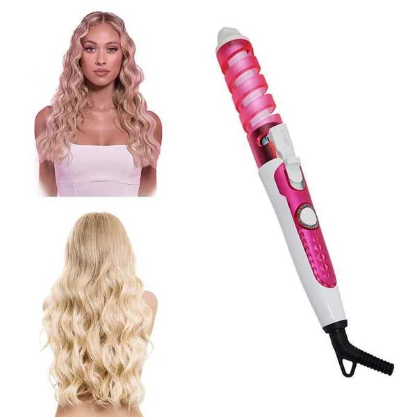 Hair Curlers Straighteners Portable Curler Roller Spiral Curler Salon Electric Curler Beauty Curler Stick Professional Hairstylist Beauty Y2