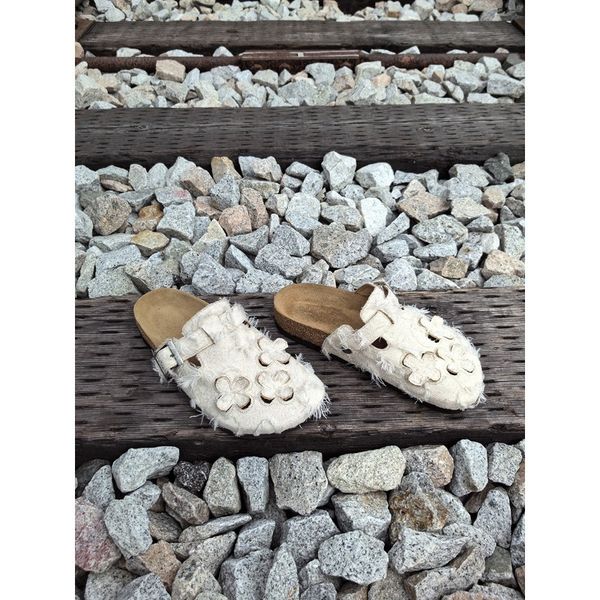 Ddmyoutdoor Ollow Out Cork Soles Boken Shoes For Women With Lazy Personality Wrapped In A Bag And Slippers SANDALS OUTDOOR