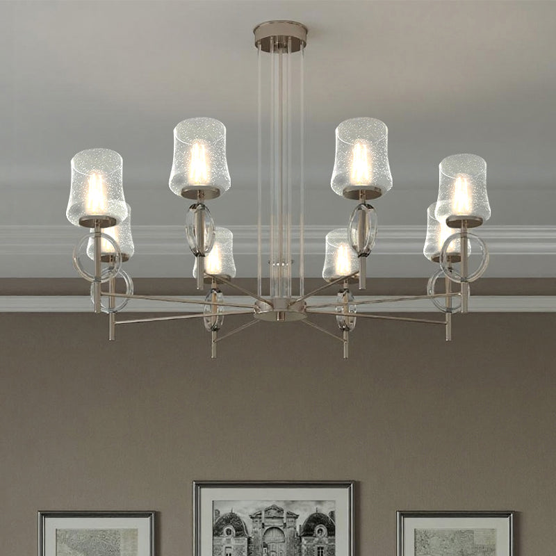 Clear Bubble Hanging Lamp Cover Miniature Glass Lampshade for Pendant Lighting