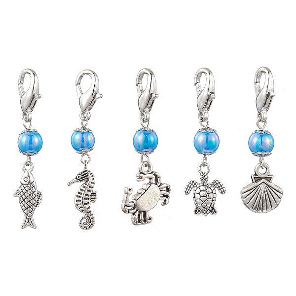 Décorations pendantes en alliage acrylique