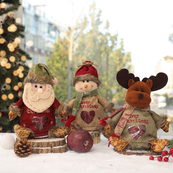 Festive Cherry Red Christmas Candy Holders - Perfect Handheld Gifts for Kids&#039; Schools