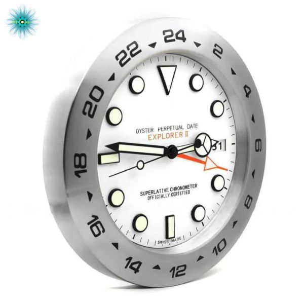 Large Watch Shape Wall Clock Metal Best Gift X0726