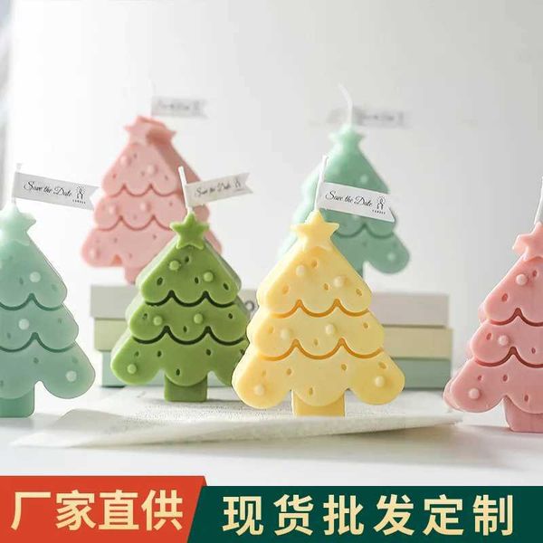 Candles Christmas Scented Candles Birthday Gifts Diy Christmas Decorations Ornaments Christmas Tree Candles R240830