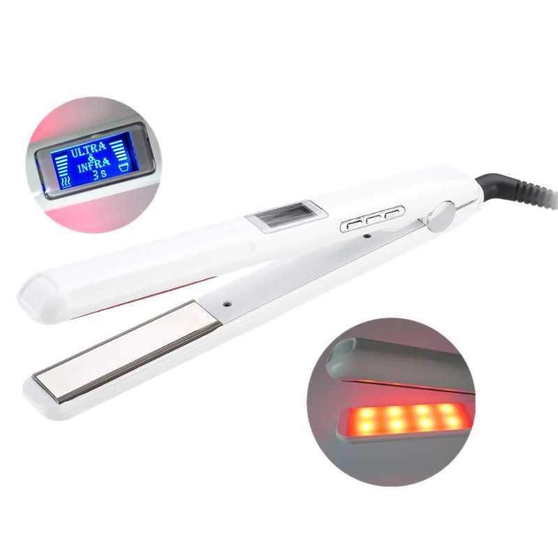 Hot selling ultrasonic cold perm portable infrared straightener protein repair damaged hair W240807