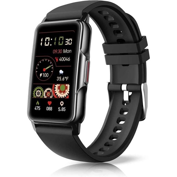 Smart Watch Health Fiess Tracker com freqüência cardíaca 247, monitor de sono com pressão arterial de oxigênio, 115 modos esportivos, pedil