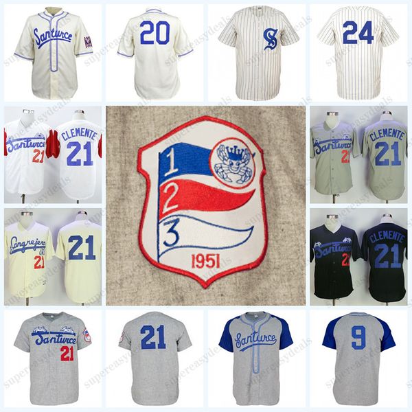 Custom Santurce Cangrejeros 2024 Road Jersey - Men Women Youth - Personalized Baseball Jersey