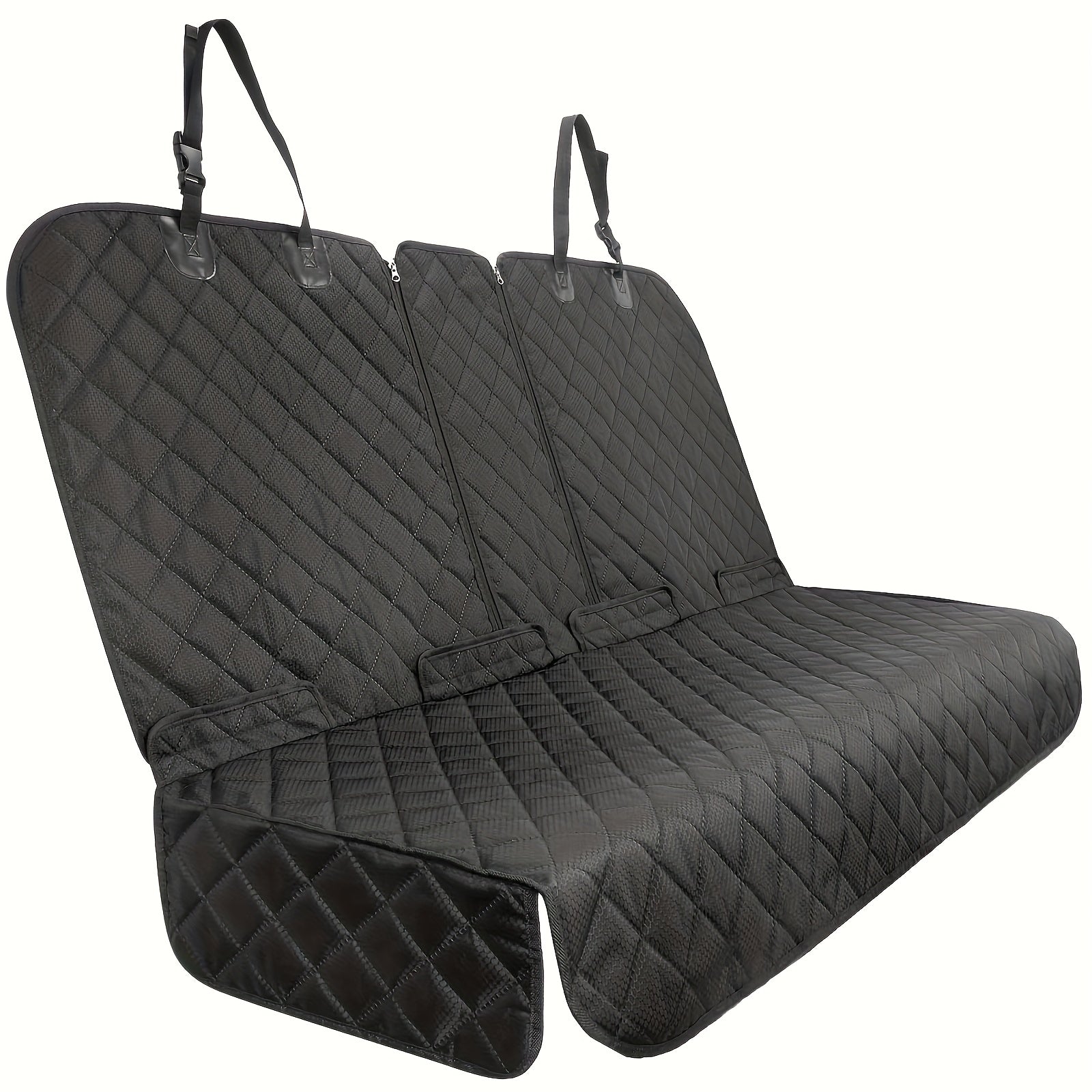 TEMU 53in Bench Back Seat Cover For Cars, Trucks, Suvs - Waterproof Easy Car Seat Protector Great For And Pet Dogs